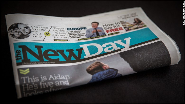 new day newspaper uk