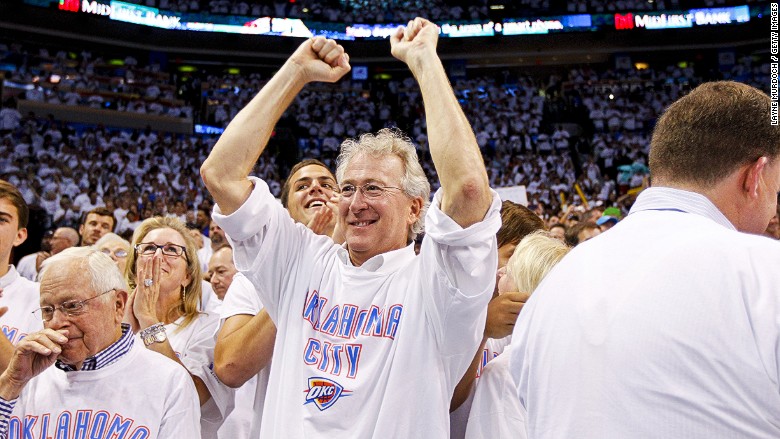 Aubrey McClendon Thunder basketball