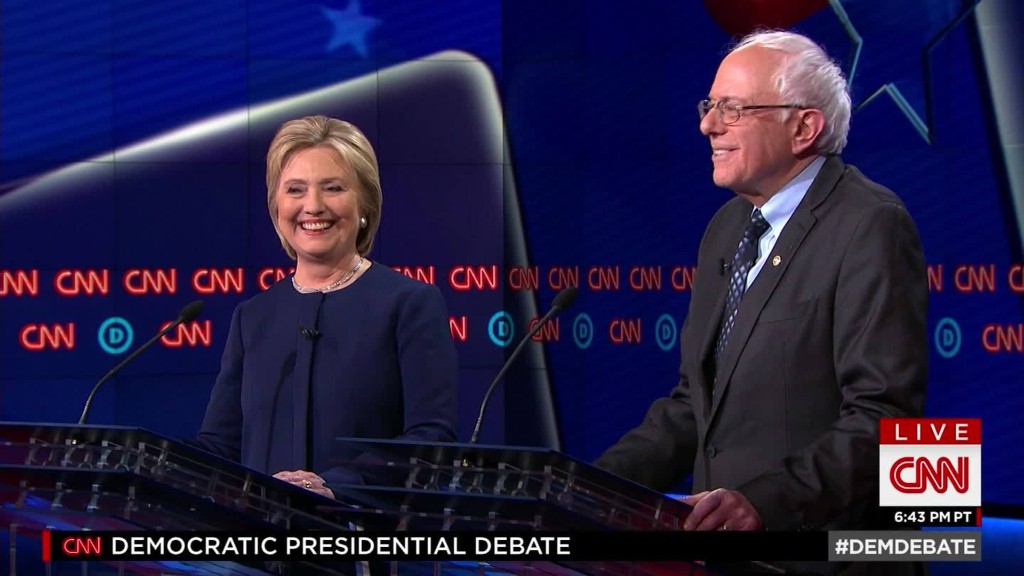 CNN's Flint Democratic Debate in 90 seconds