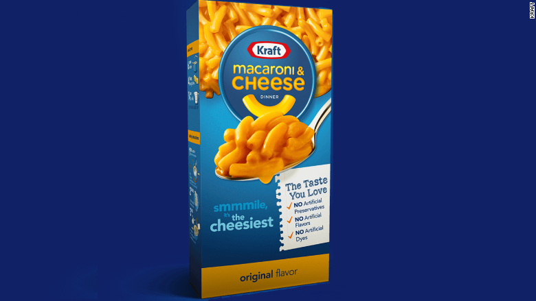 did kraft change their mac and cheese noodles