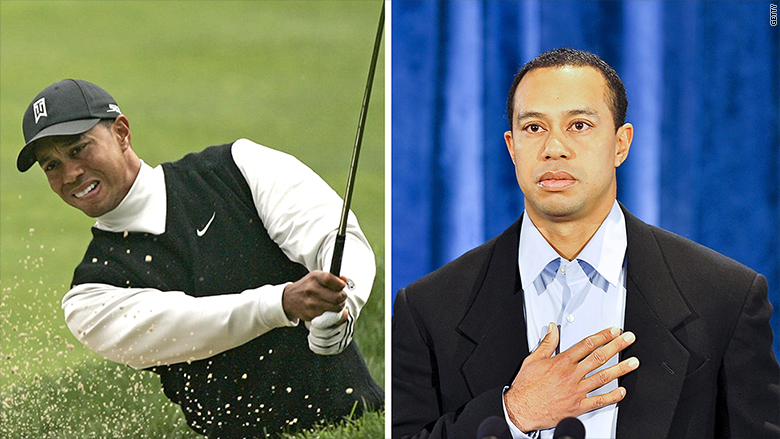 nike disgraced athletes tiger woods