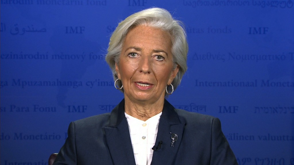 IMF Chief Christine Lagarde 'frustrated' by gender pay gap