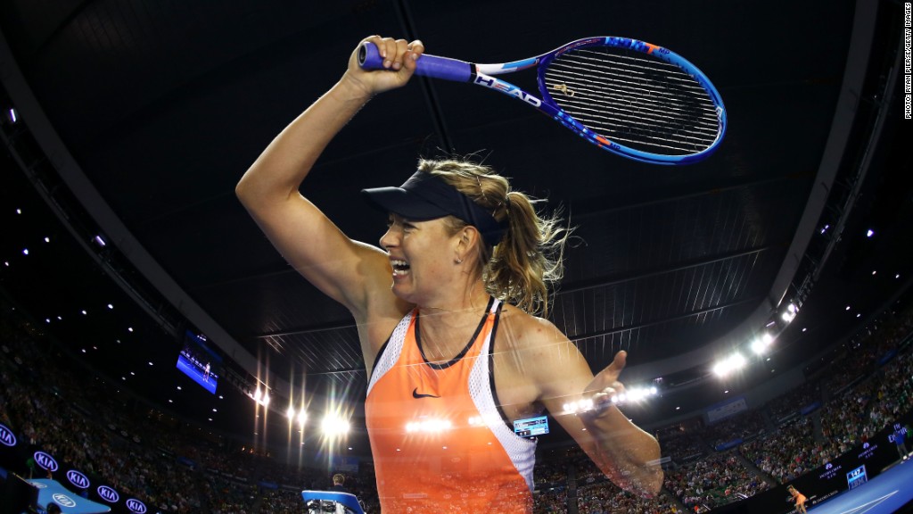 HEAD CEO: Maria Sharapova made an 'honest mistake'