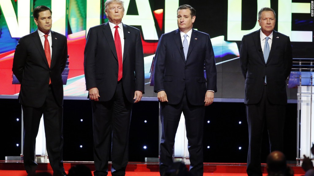 GOP debate in 90 seconds