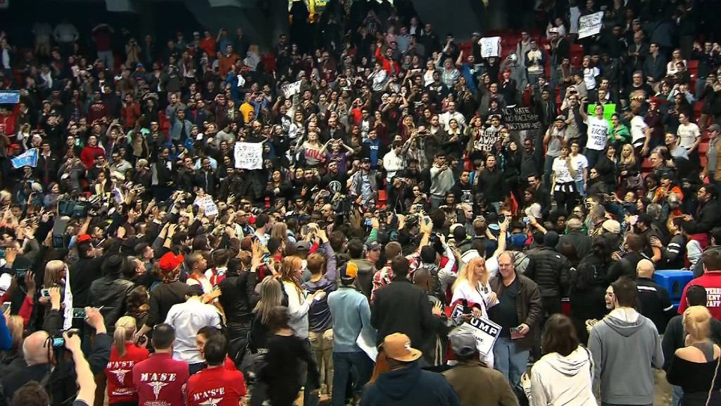 Violence continues at Donald Trump rallies