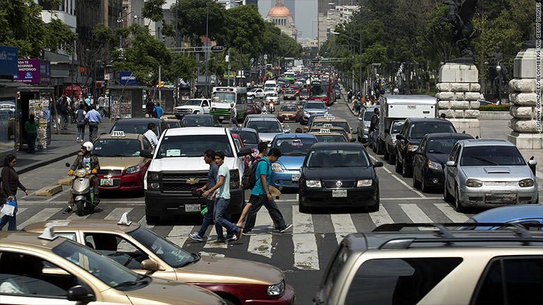 Mexico City - World's worst cities for rush hour traffic - CNNMoney