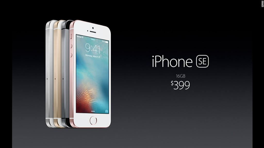 Apple's four-inch iPhone SE in :90