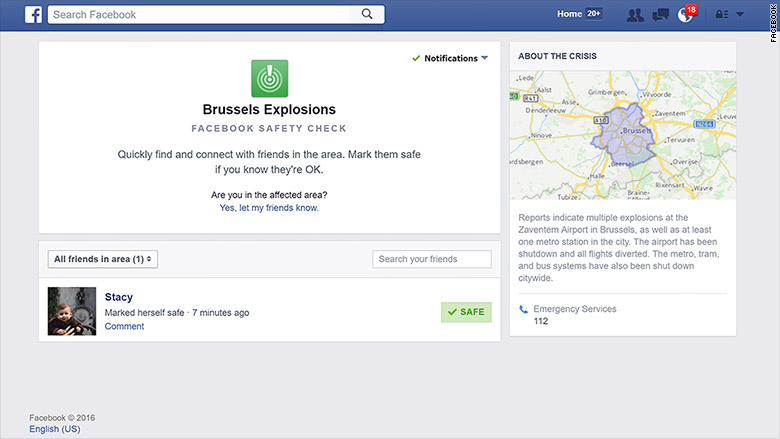 bussels facebook safety check