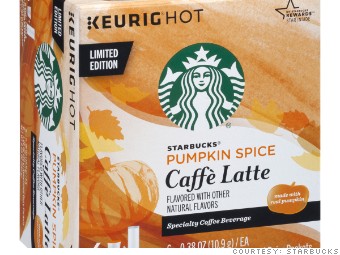 Starbucks launches Pumpkin Spice K-cups