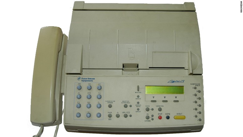 80s fax machine