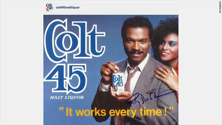 billy dee williams colt 45 commercial