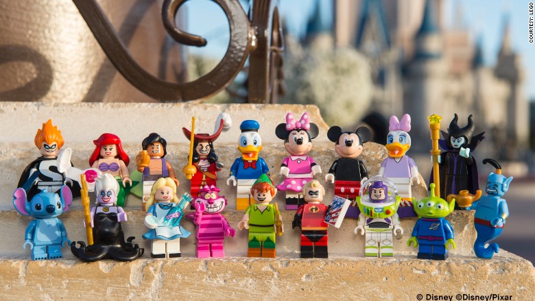 Lego disney minifigures