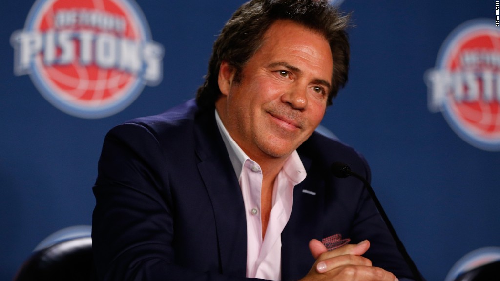 Detroit Pistons' owner pledges to revitalize Flint