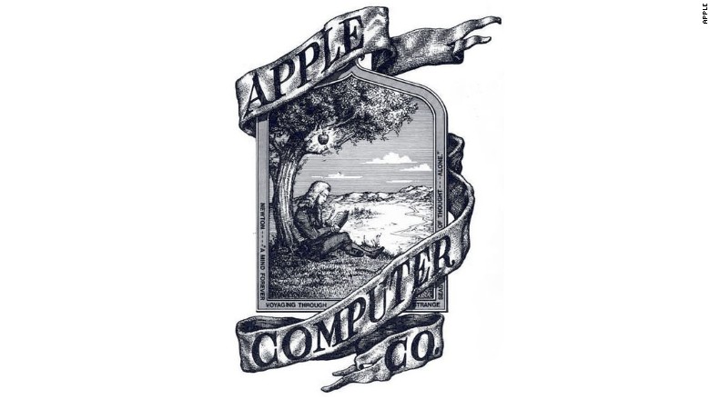 original apple logo