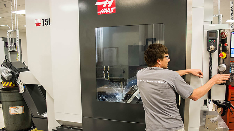 manufacturing haas machine