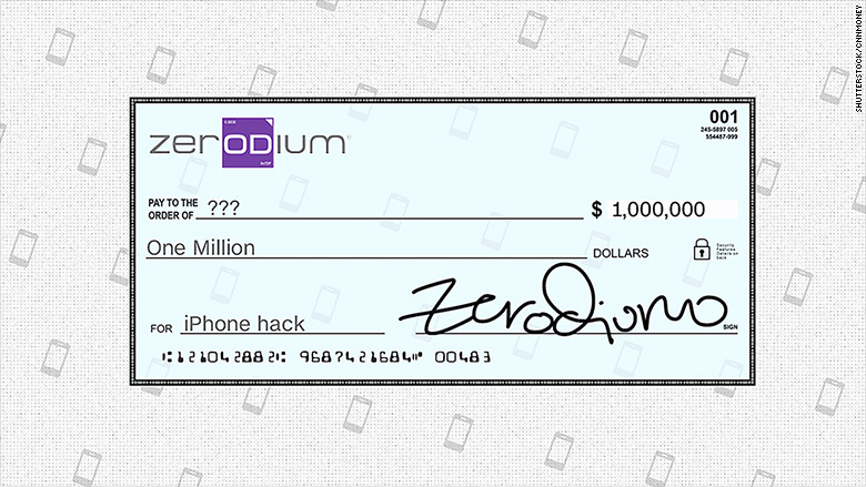 zerodium 1 mil