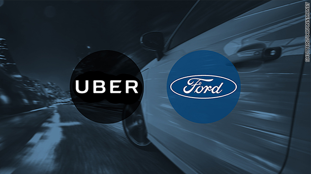 Uber hires top Ford exec in self-driving car quest
