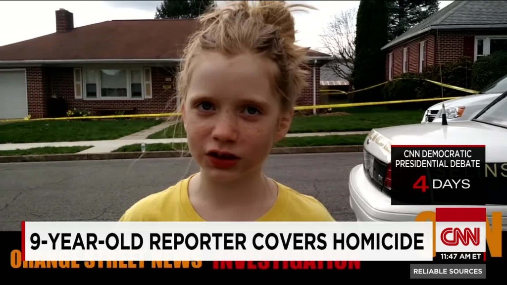 How a 9 year old broke news about a murder