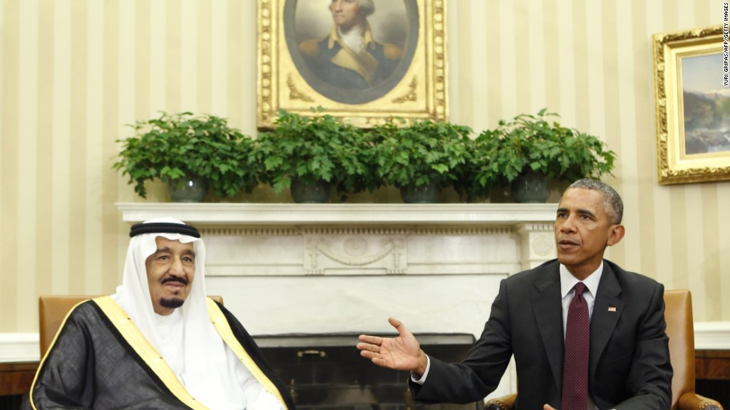 Saudi Arabia's tensions with U.S. magnified by cheap oil