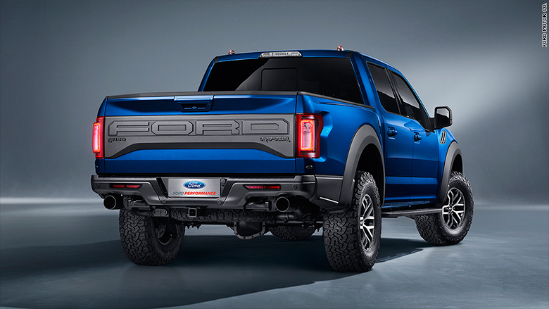 ford raptor back