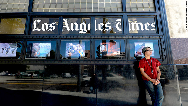 la times building