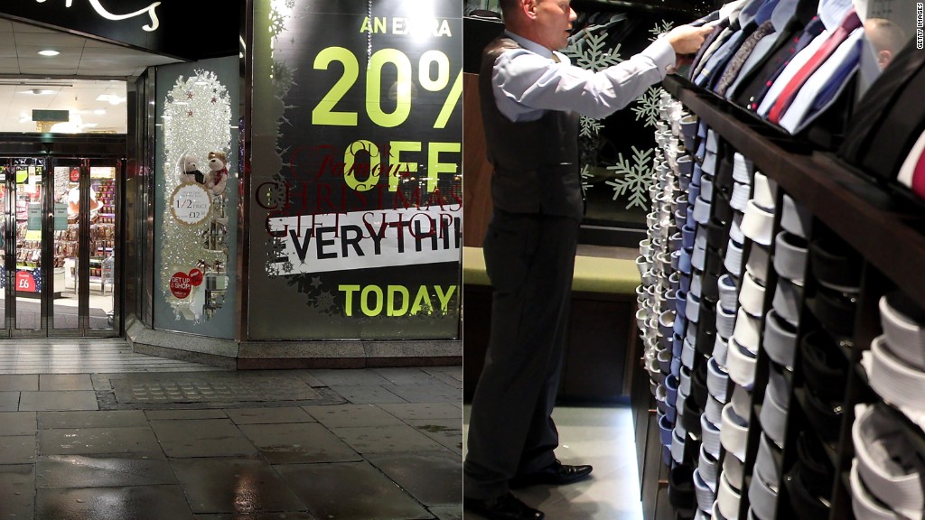 Two British retailers are imploding
