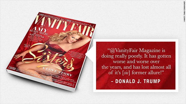 vanity fair trump tweet