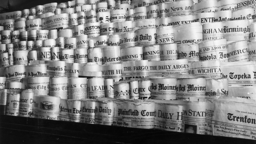 The storied history of newspapers