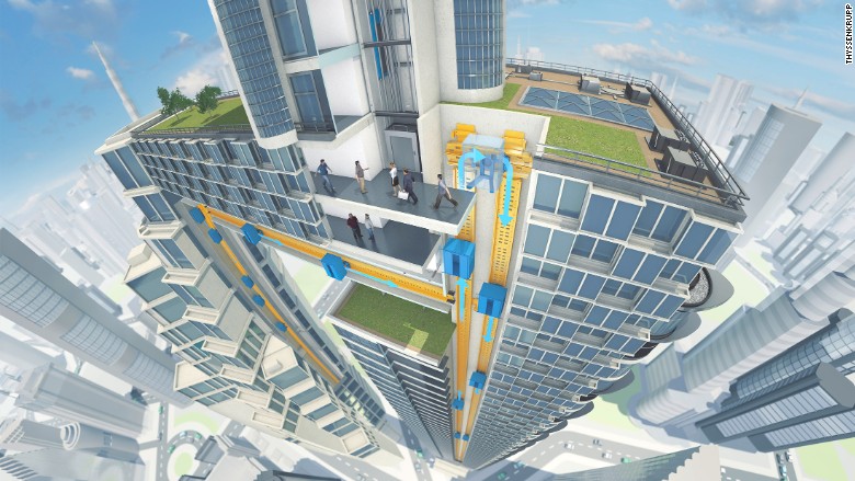 Maglev Multi elevator