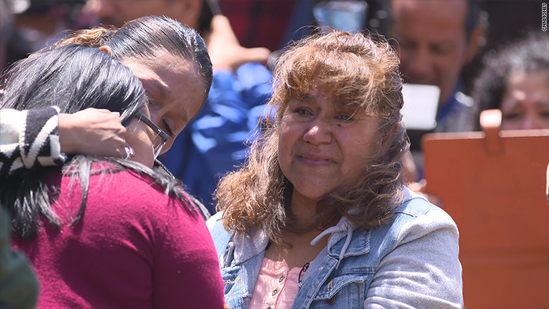 After 9 years, family reunites at the U.S.-Mexico border