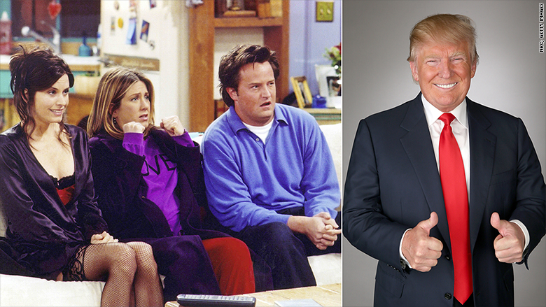 nbc friends apprentice trump