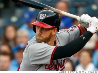 Bryce Harper signs record contact with 