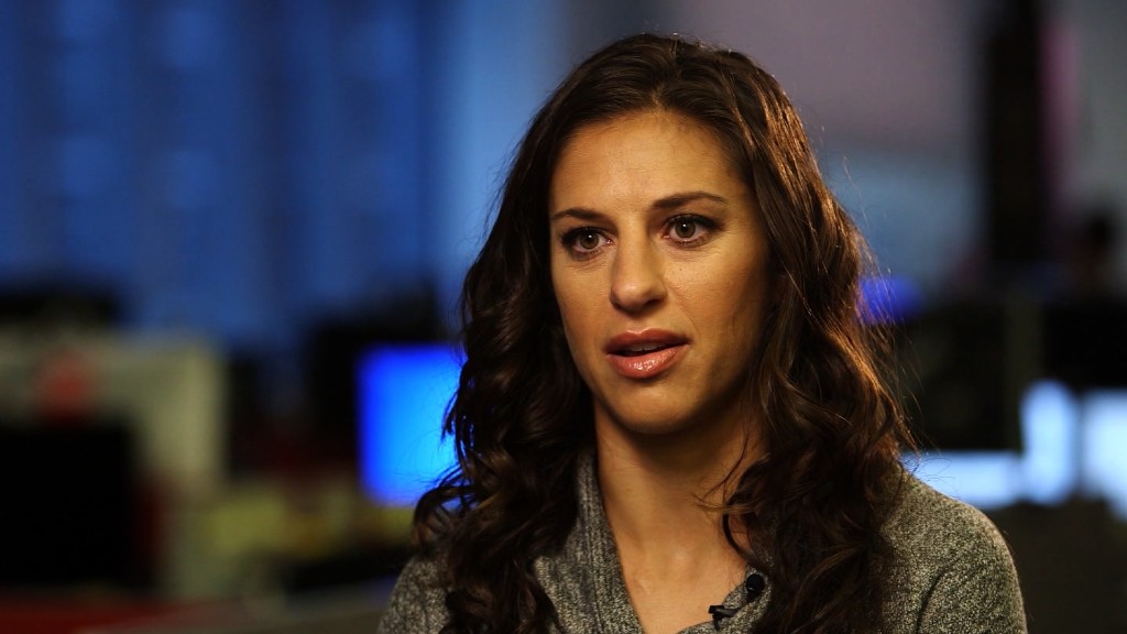 Carli Lloyd: 'We want to get paid what we deserve'