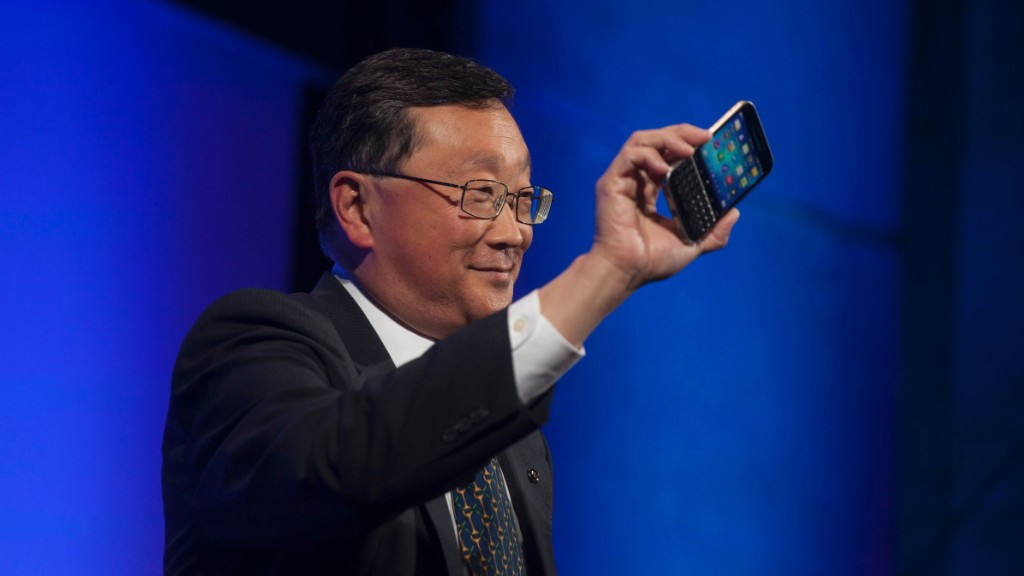 BlackBerry CEO: Smartphone market is saturated 