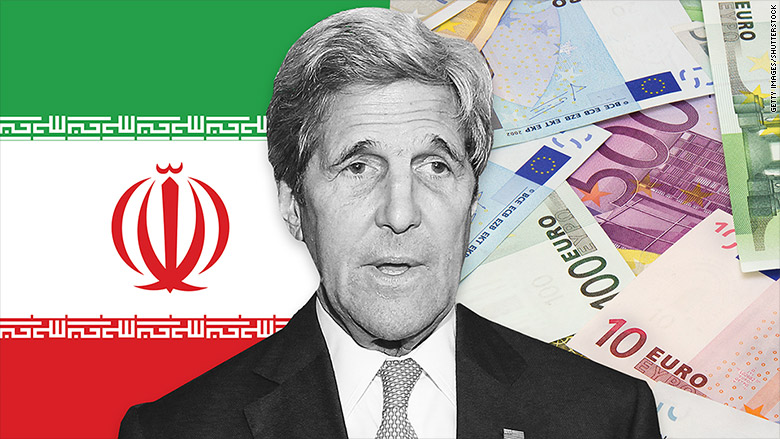 john kerry iran euros