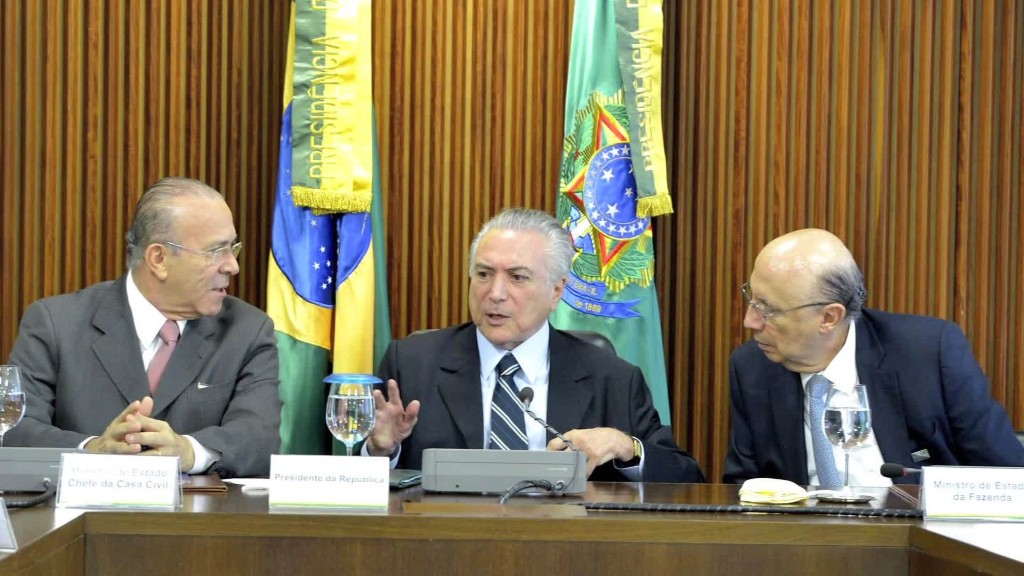 Michel Temer takes over as Brazil's president