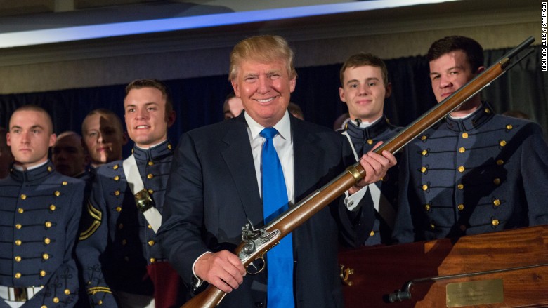 trump gun