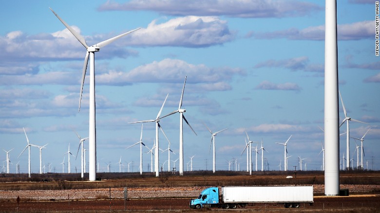 batteries wind turbines texas