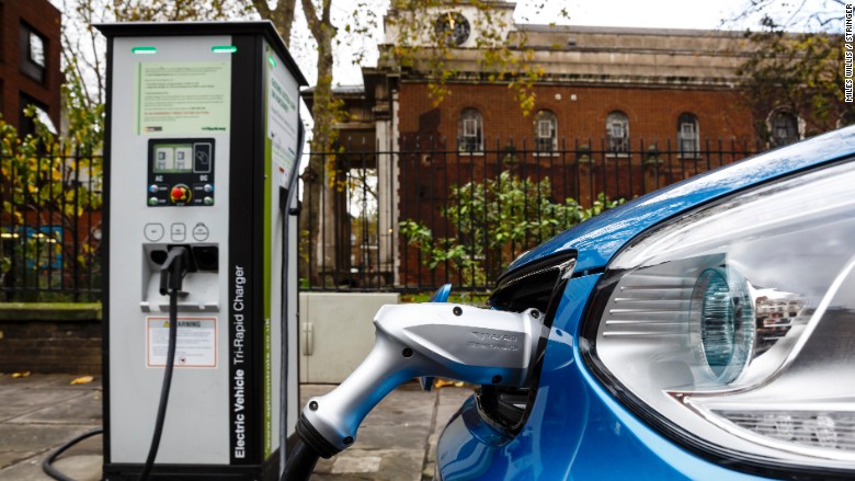 batteries electric car charging