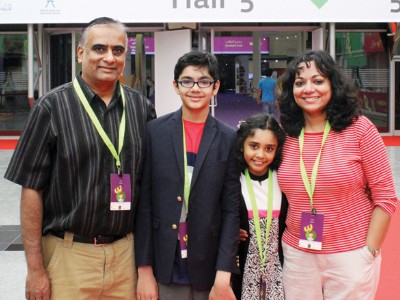 tanishq abraham family photo