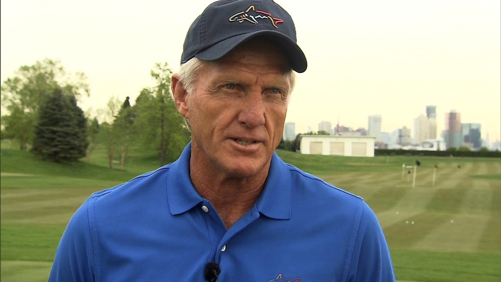 Golf legend Greg Norman on how to save golf