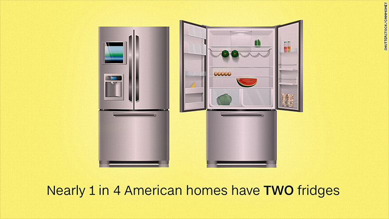 2 american refrigerators