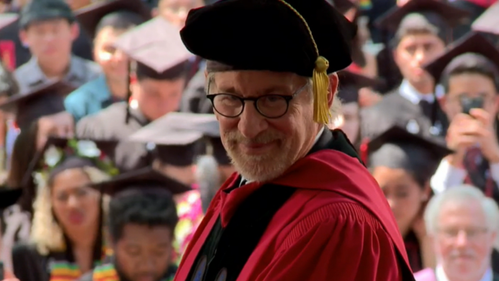 Steven Spielberg gives Harvard commencement speech