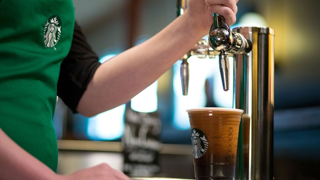 This Starbucks coffee pours like a beer