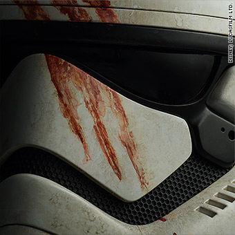 Stormtrooper sales bloody helmet