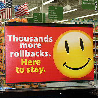Walmart's Smiley is back after 10 years and a lawsuit