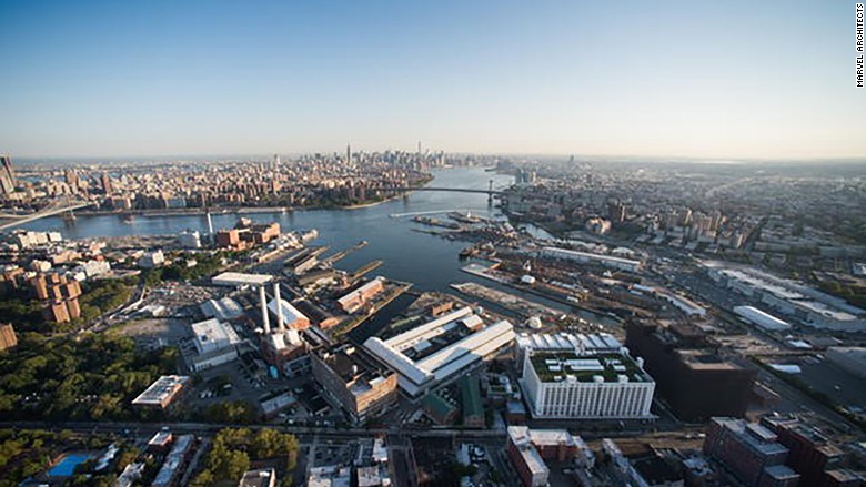 navy yard aerial