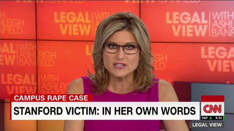 ASHLEIGH BANFIELD STANFORD VICTIM LETTER