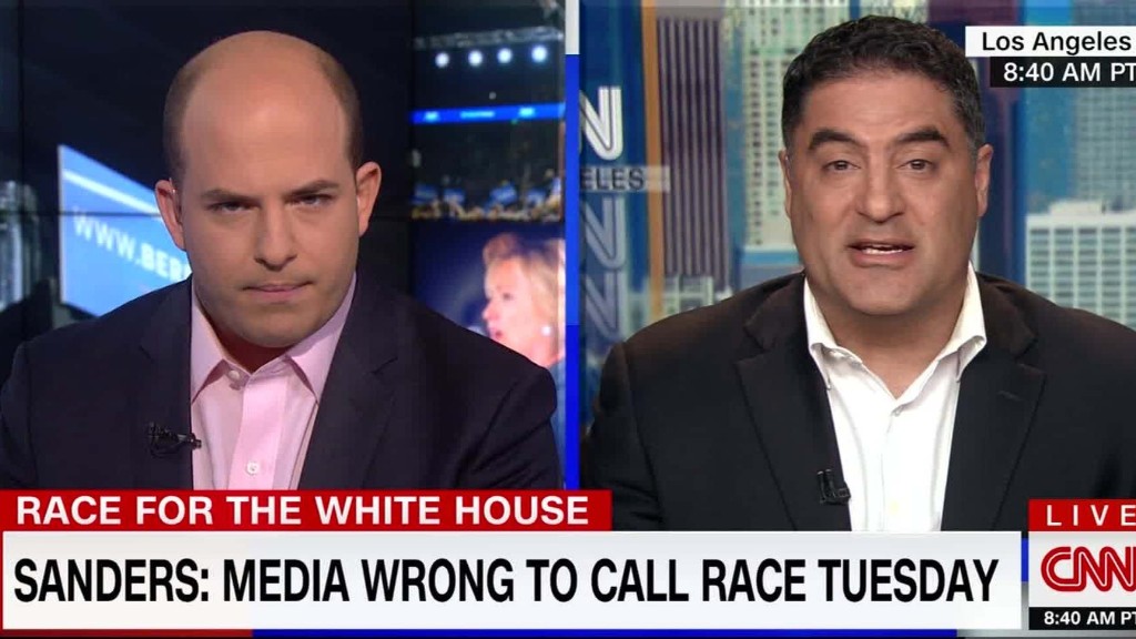 Cenk Uygur criticizes coverage of Bernie Sanders