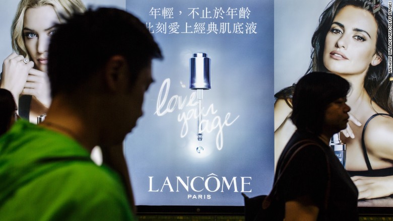 lancome china censorship